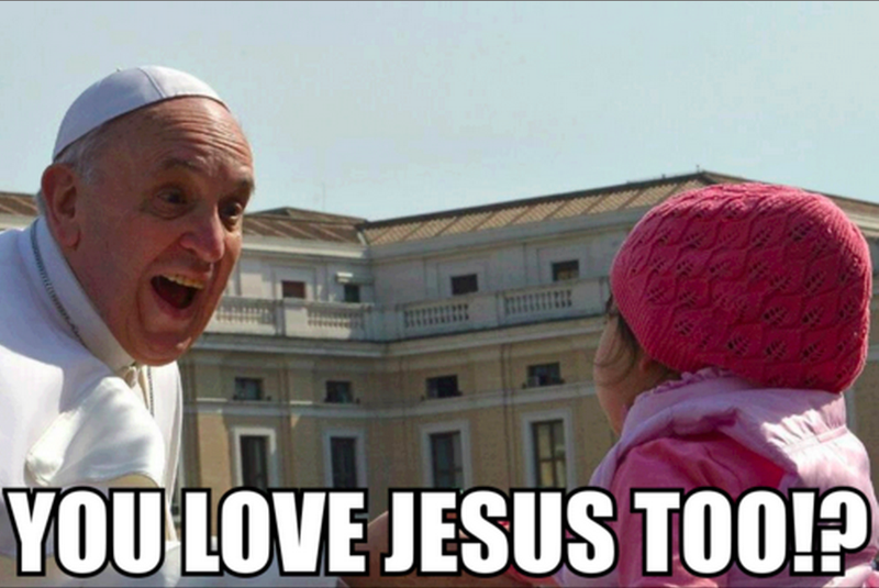 Illustration for article titled The Dopest Pope Francis Memes On The Internet